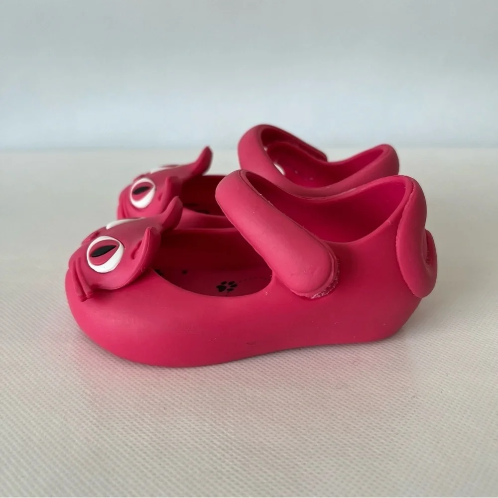 Mini Melissa Pink Cat Shoes